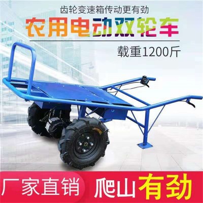 毕节山地爬坡车直销 山地拉货省力车 汽油翻斗车 农用运输爬坡王