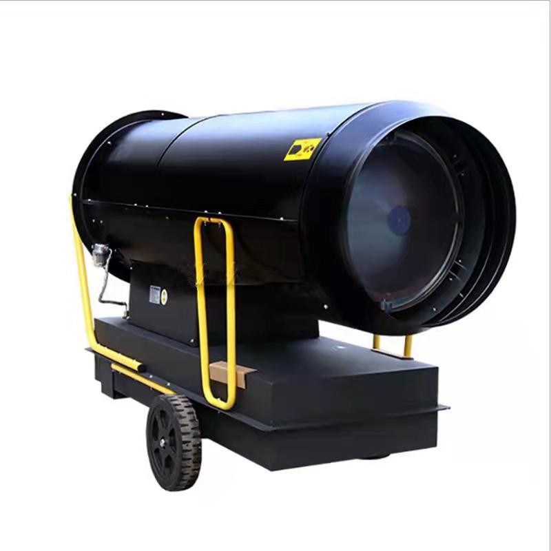 新疆养殖用热风机价格 工业燃油暖风机使用效果 蝎子养殖加温设备图5