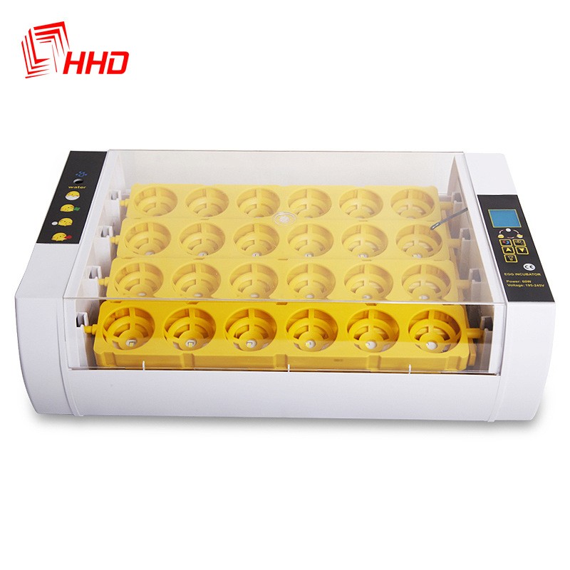 HHD家用24枚智能控温孵化器孵化设备 鸡蛋鸟蛋孵化养殖小型孵蛋器图2