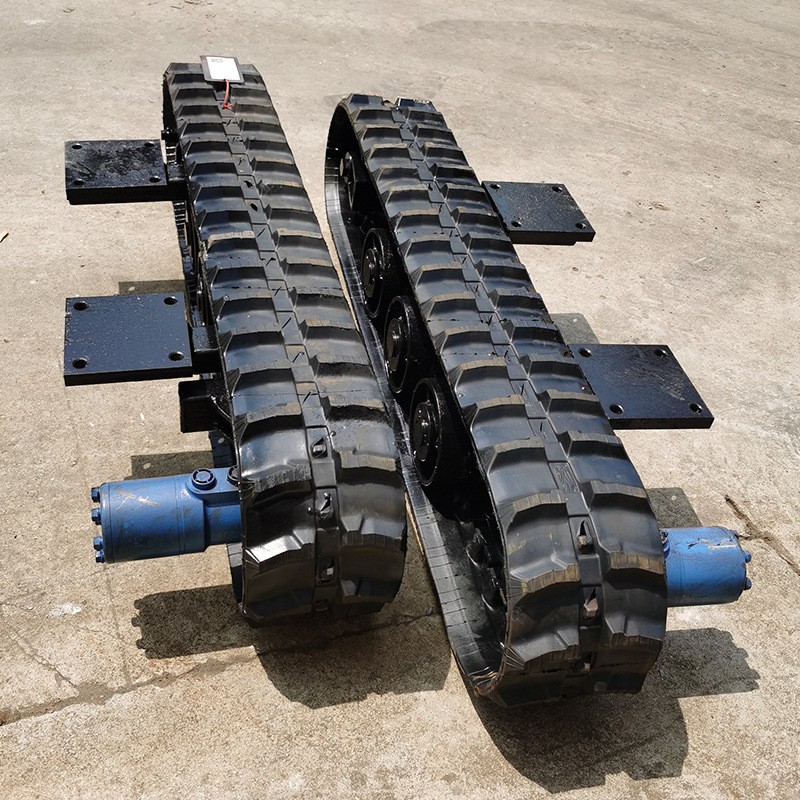 厂家供应单个独轮履带总成农用机械配件独轮液压履带总成图3