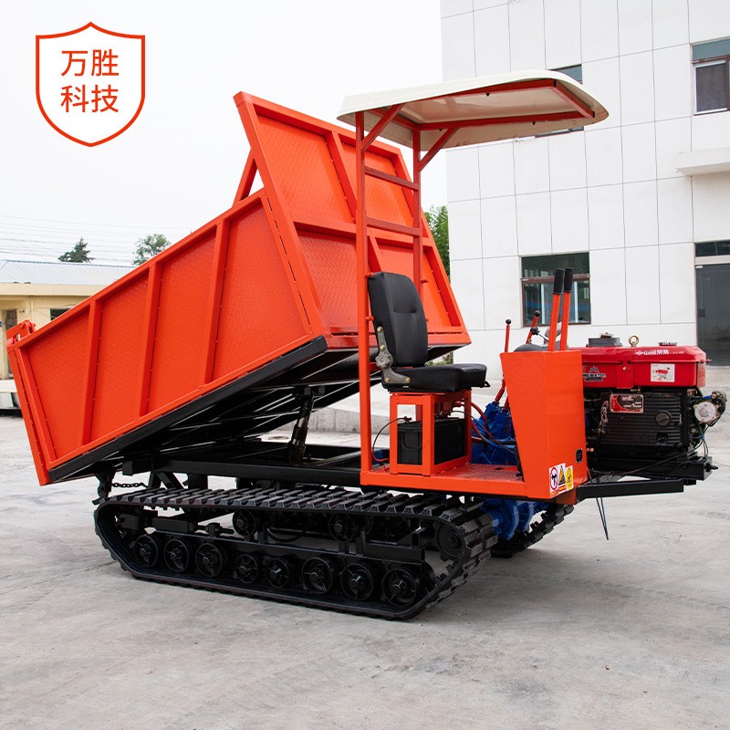 春云机械履带运输车农用工程山地果园全地形爬山虎自卸式搬运车图4