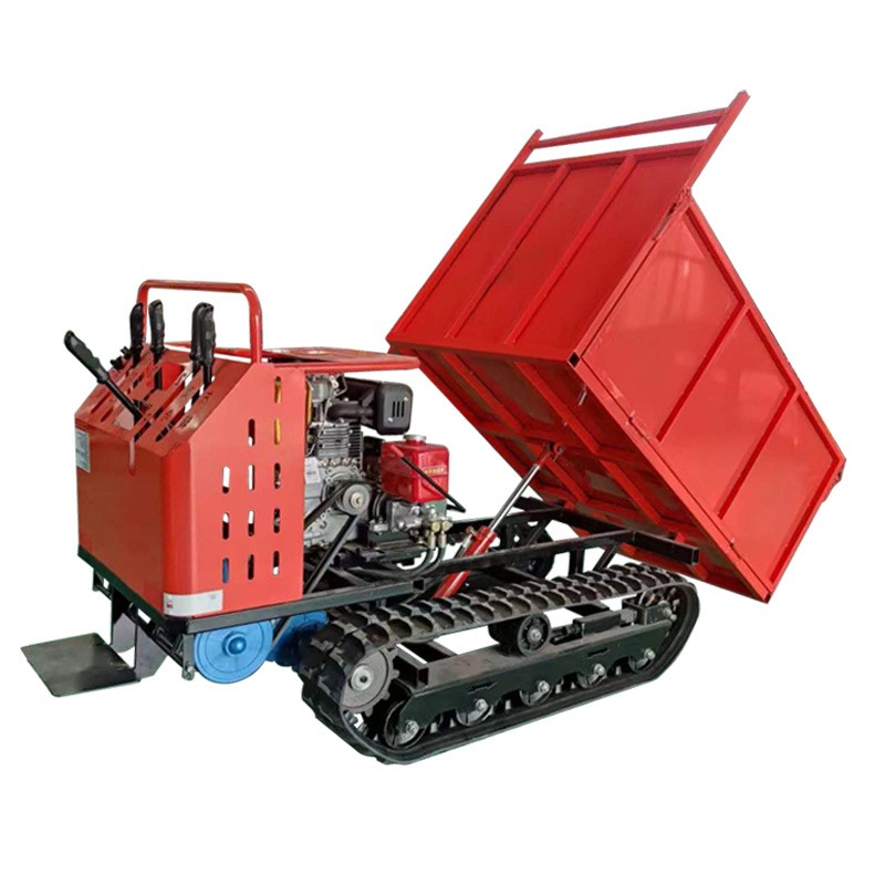 厂家履带运输车 工程农用果园柴油自卸车 小型山地爬山虎搬运车图5