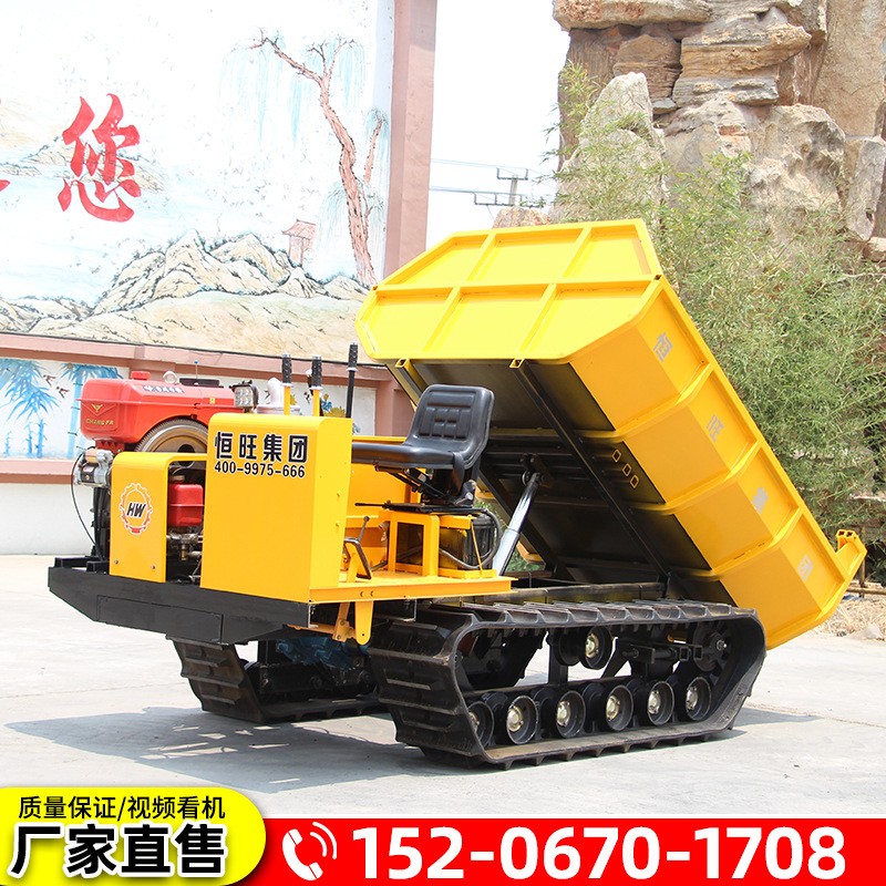 3吨履带运输车山地爬山虎农用自卸车小型爬坡王全地形履带运输车图2