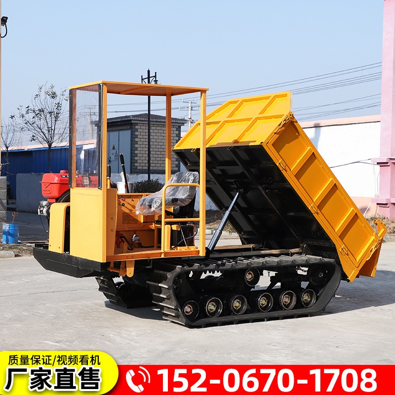 3吨履带运输车山地爬山虎农用自卸车小型爬坡王全地形履带运输车图3