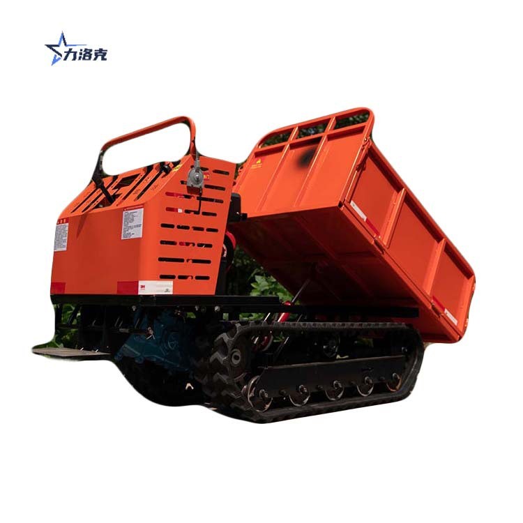 厂家供应履带拖拉机液压自卸车手扶式小型爬山虎 履带运输车图5