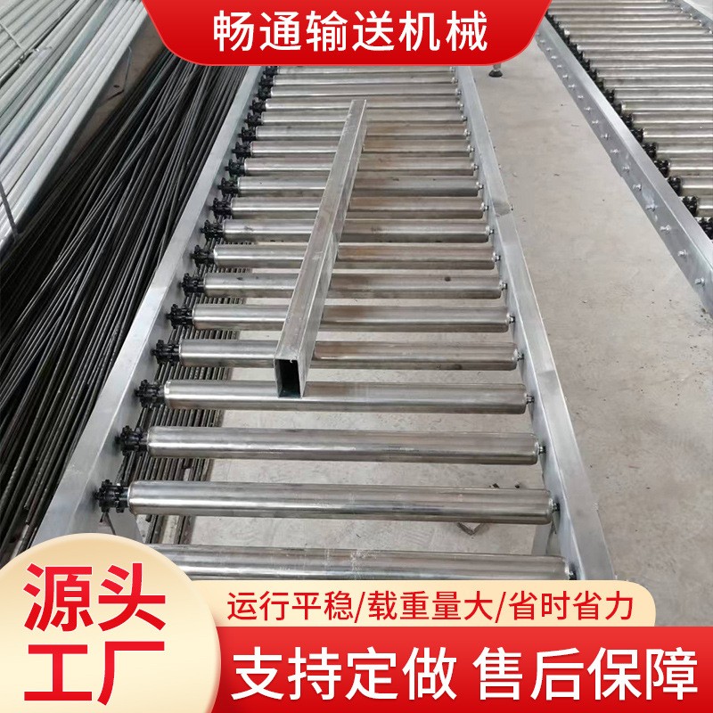 工厂滚筒输送机电动滚筒输送机食品流水线车间不锈钢滚筒输送机图3