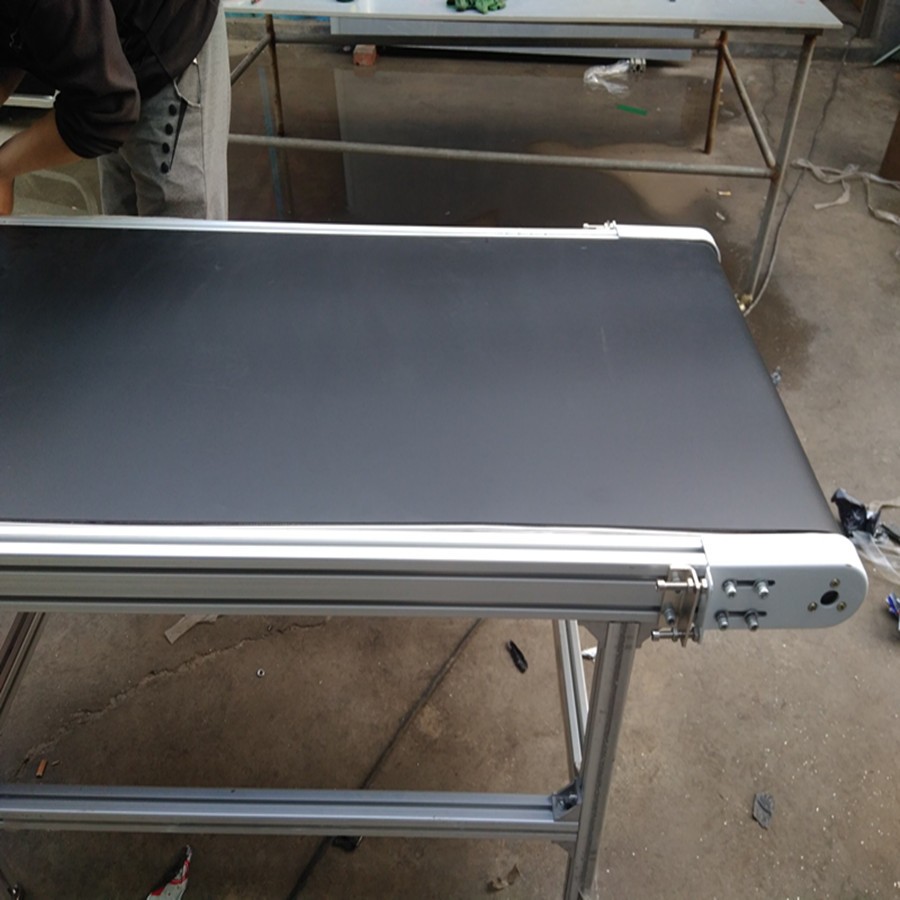 输送带小型输送机装车卸货防滑爬坡皮带电动折叠升降移动式传送带图4