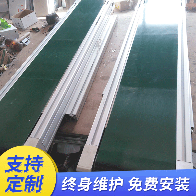 厂家批发微型桌面输送机 皮带输送线微型传送机 轻型桌面传送带图2