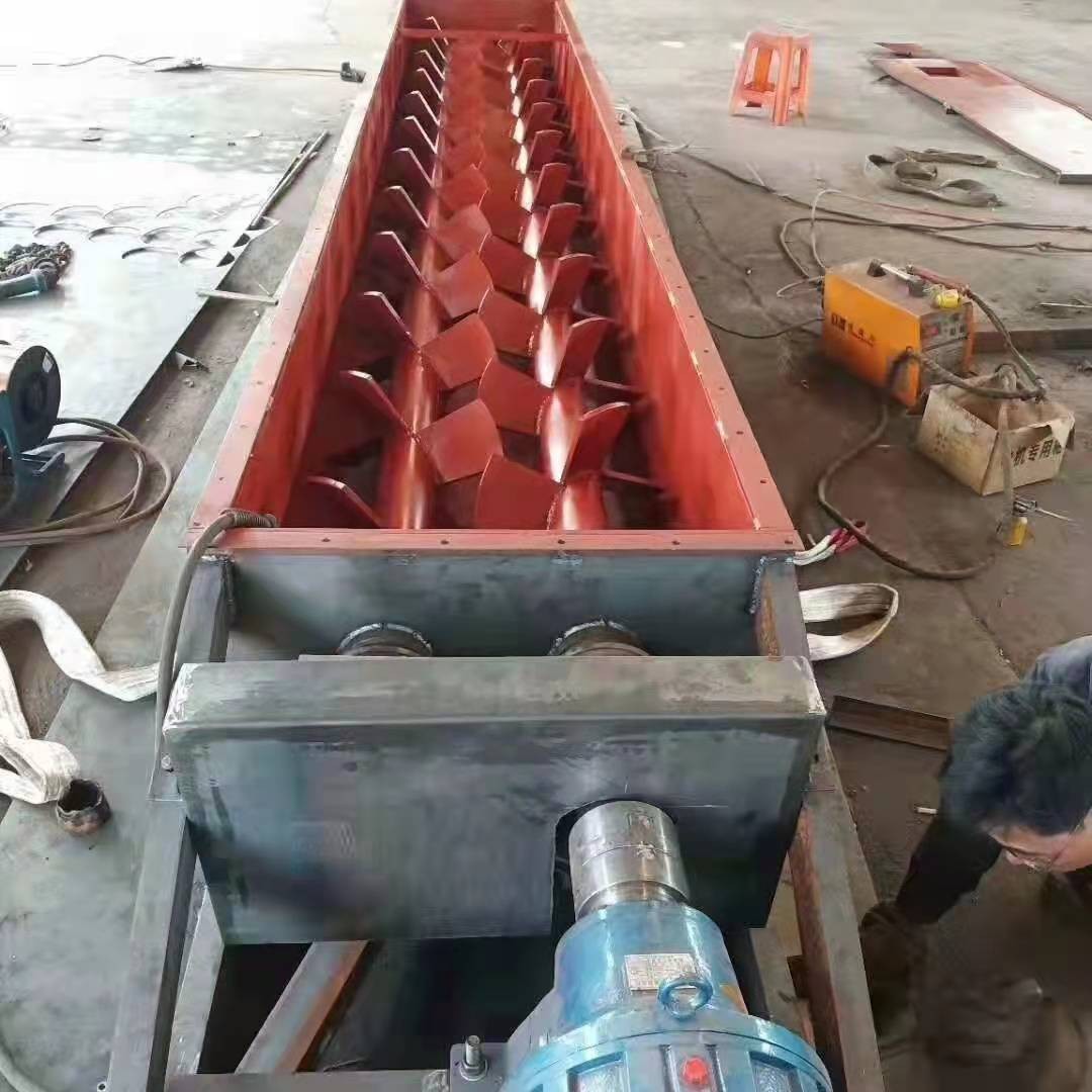 直供螺旋输送机管式粮食矿砂输送设备无轴螺旋输送 U型螺旋输送机图4