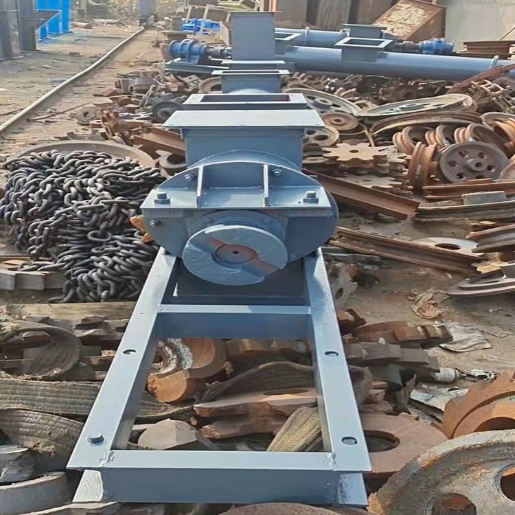 直供螺旋输送机管式粮食矿砂输送设备无轴螺旋输送 U型螺旋输送机图5