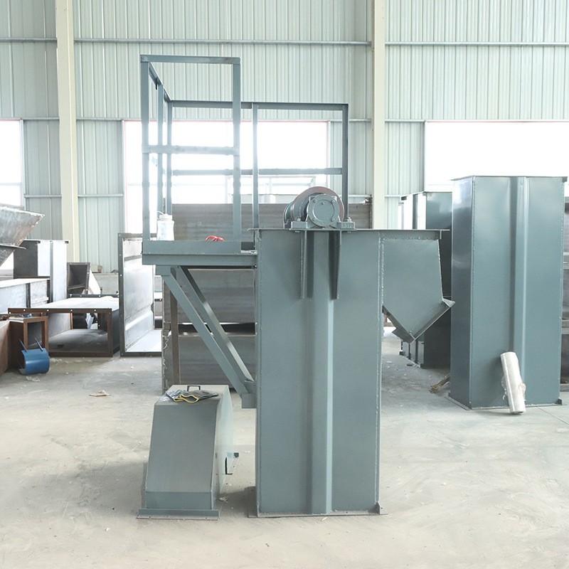 垂直物料输送上料机 建筑工地砂石灰环链上料机矿用TH环链提升机图3