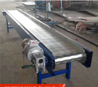 供应食品链板式传送带板式输送线输送机变频调速快递分拣省工省力图4