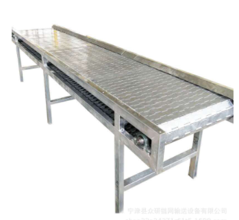 供应食品链板式传送带板式输送线输送机变频调速快递分拣省工省力图5