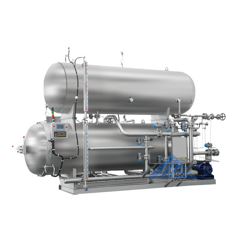 杀菌锅 休闲食品杀菌釜 鸭蛋卤蛋高温杀菌锅饮料水浴式杀菌设备图5