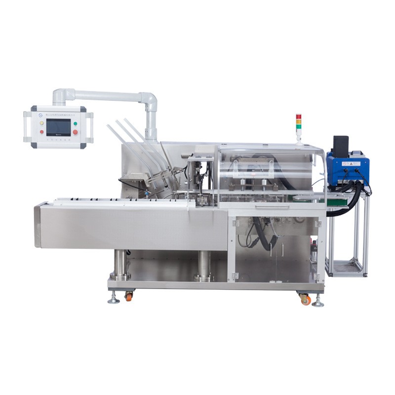 定制食品装盒机 坚果包装机 薯片自动装盒封盒机 装盒机厂家图5