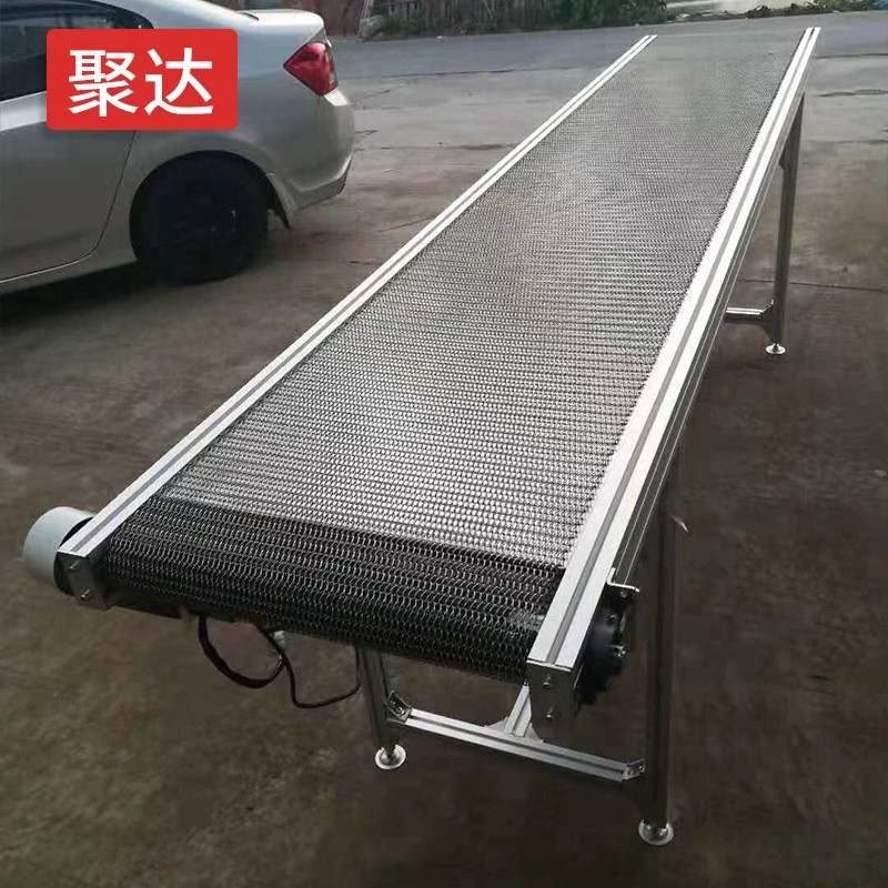 厂家非标定做网带输送机 加工输送流水线传送食品网链输送机图3