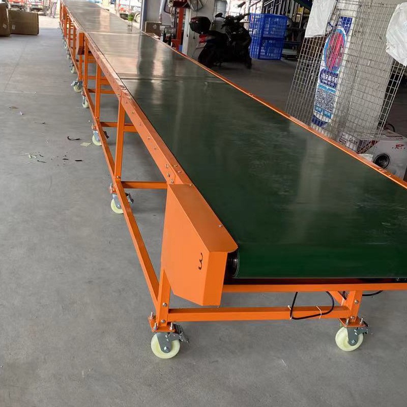 厂家定制皮带式快递物流线输送机分拣流水线装卸货自动输送机图4