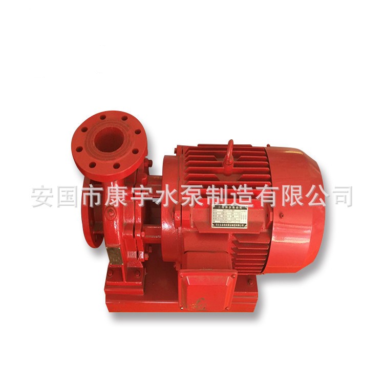 ISW型管道泵卧式单级单吸离心式水泵管道增压泵直联式管道泵图5