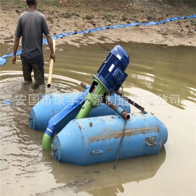 鱼塘清淤泵河道清淤泵浮筒泥浆泵鱼塘清淤机洗沙场用泵河道抽沙泵