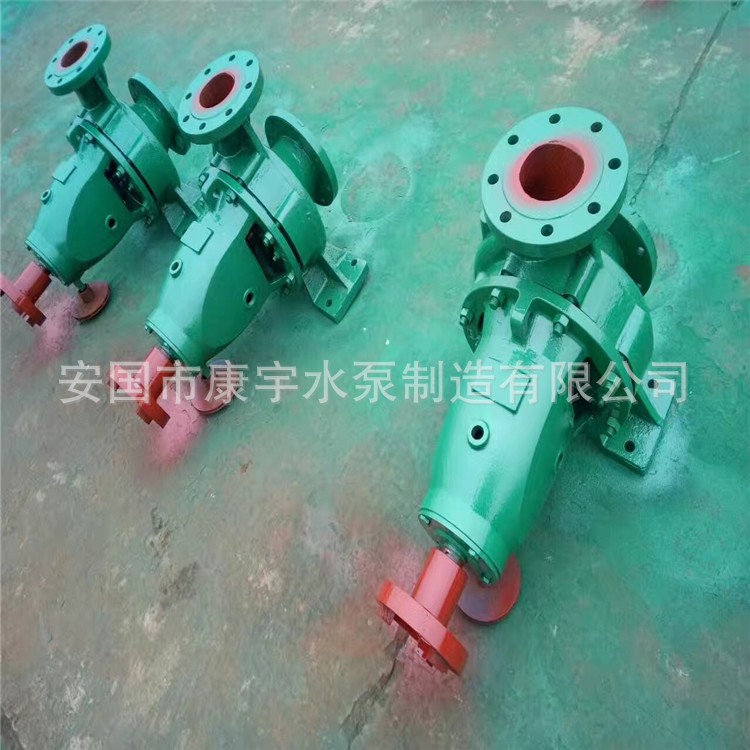 IS卧式离心泵单级单吸热水泵100-80-160输水循环泵图4