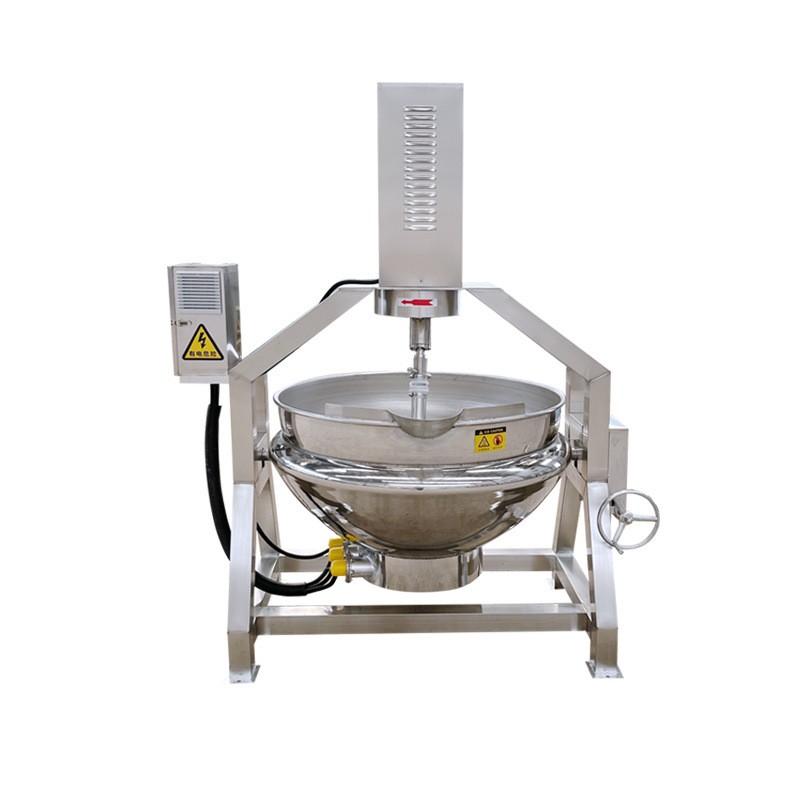 供应半自动行星搅拌炒锅 豆瓣酱炒锅设备 燃气酱料搅拌炒锅图5
