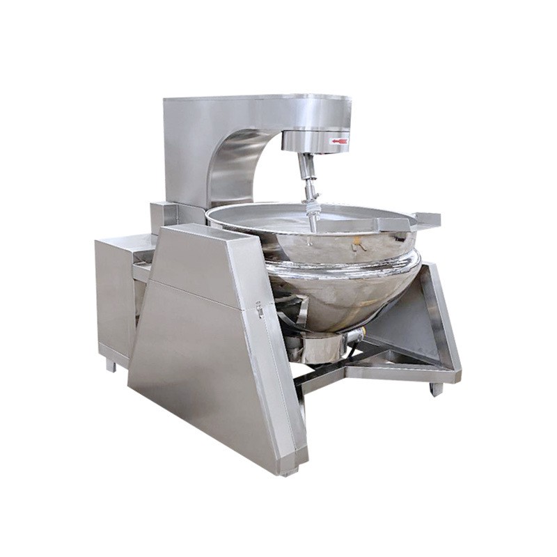 供应学校食堂炒菜机设备 辣椒酱牛肉酱炒锅 全自动行星搅拌炒锅图5