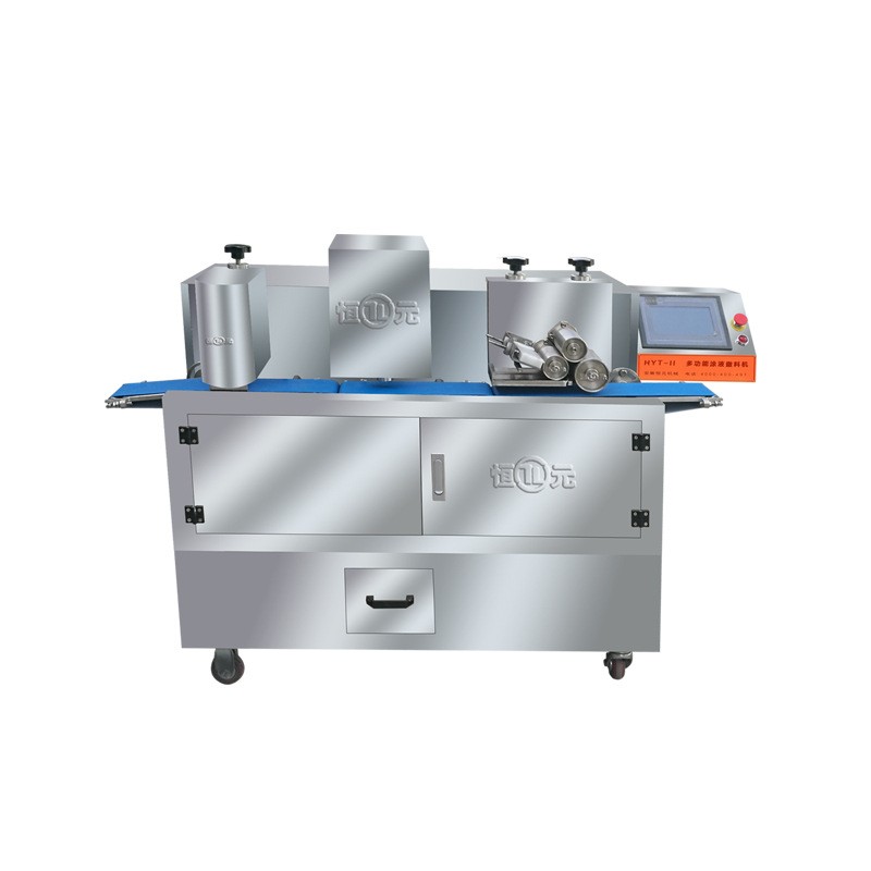 多功能涂液撒料机 撒芝麻机 撒料机 撒麻机 喷蛋液机 喷液机图3