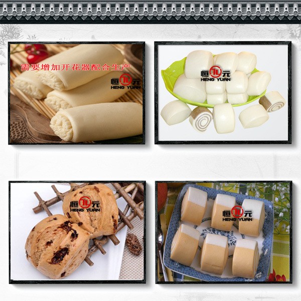 供应刀切馒头机 红糖馒头机 数控馒头机 刀切方馒头机 花卷机图2