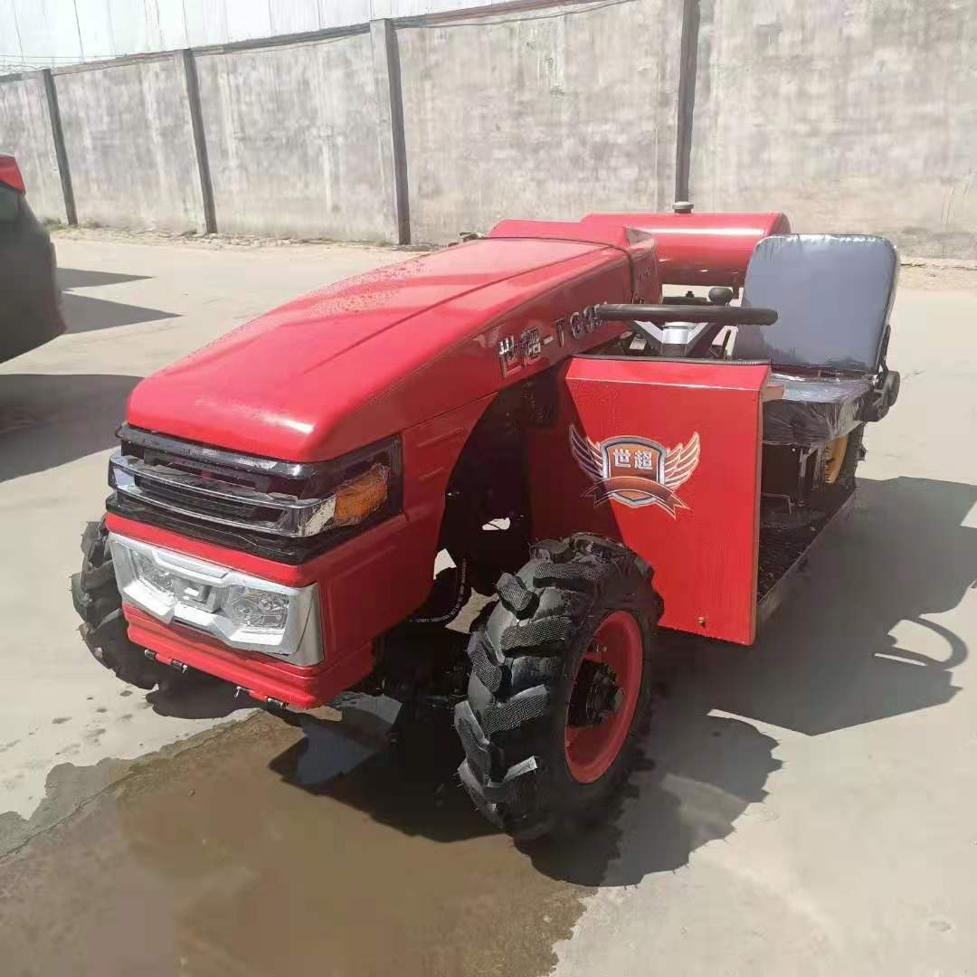 农用四轮四驱拖拉机504 国三50马力四缸万年红拖拉机 锡柴动力图2