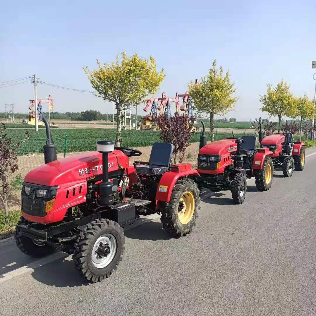 农用四轮四驱拖拉机504 国三50马力四缸万年红拖拉机 锡柴动力图4