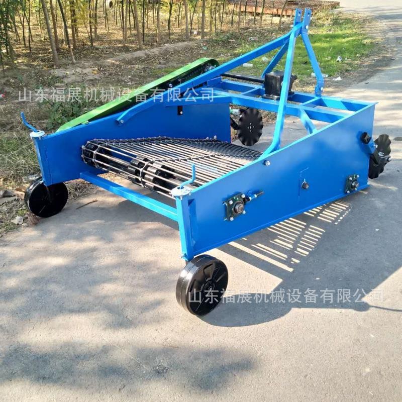 土豆胡萝卜收获机药材挖掘机 土豆红薯收获机药材深挖机械图4