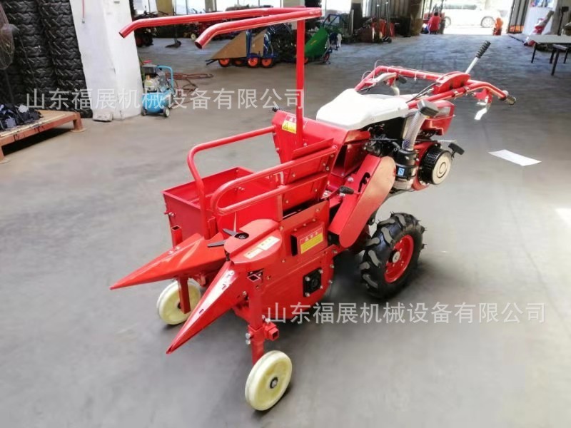 手扶拖拉机前置单行小型玉米收获机 厂家直销农用小型玉米收获机图3