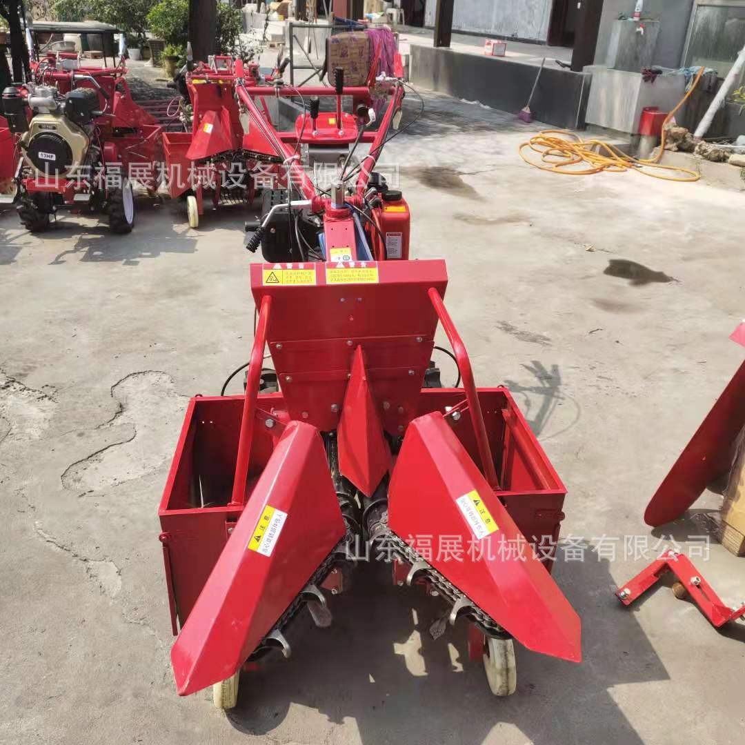 手扶拖拉机前置单行小型玉米收获机 厂家直销农用小型玉米收获机图4