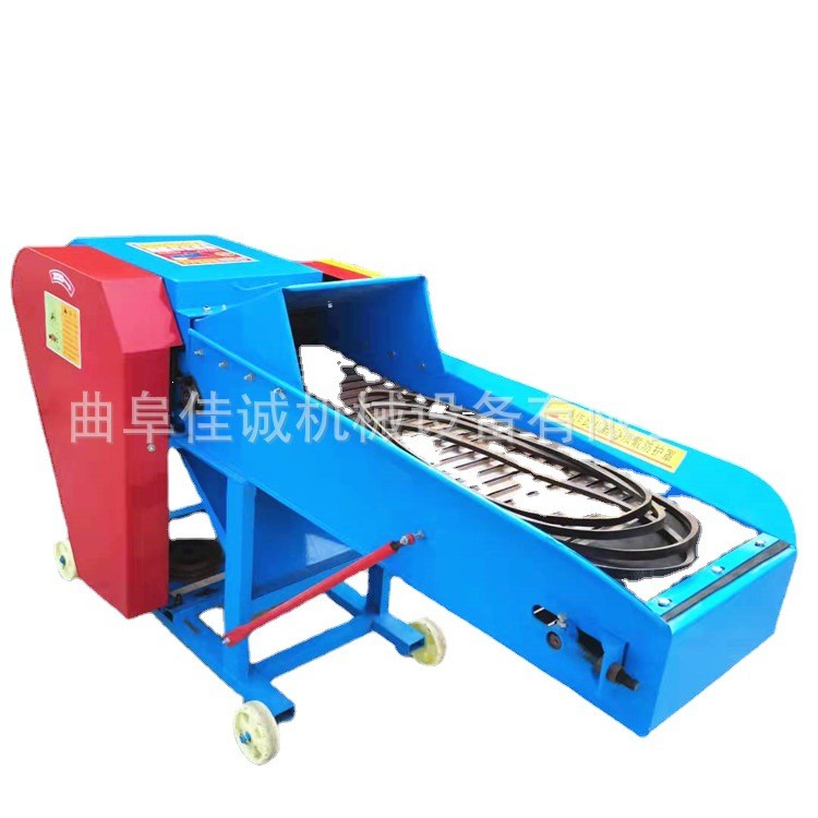 多功能铡草揉丝机 干湿两用饲料粉碎机 220v家用碎草机图5