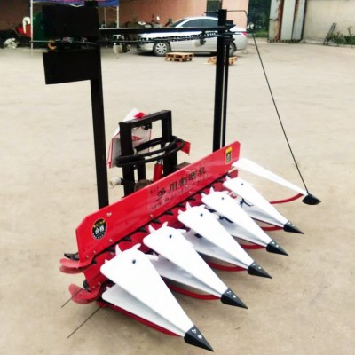 拖拉机前置玉米秸秆割晒机甜叶菊皇竹草收割机 单缸1.5米辣椒收割