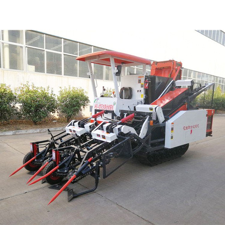 湛江花生收获机 联合收割机 花生收获摘果一体机 拔花生机图3