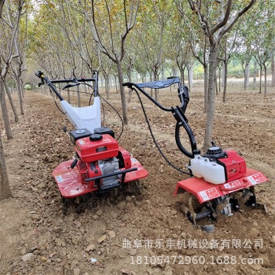 果园深耕农用自走式柴油旋耕机 山地除草微耕机 小型手扶微耕机