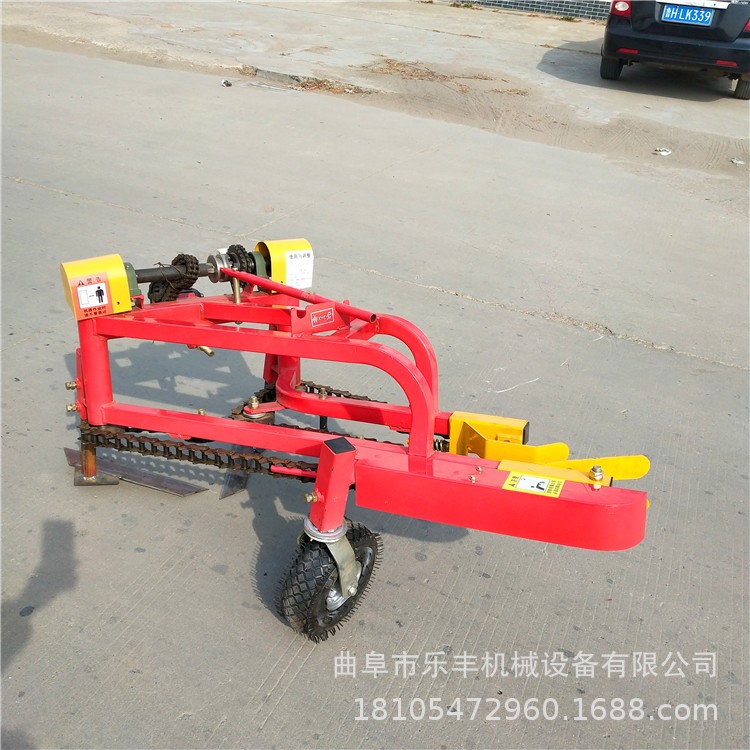 新式不落单花生收获机 链条式花生收获机 花生秧果收获机图3