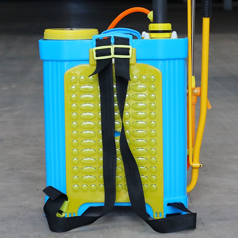 16L八角单管/双管手动喷雾器 背负式手持高压农业用喷雾机可定做图2