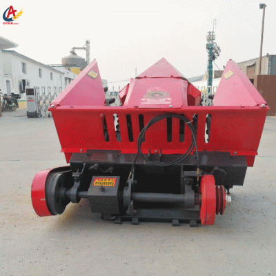 四轮车带玉米割台秸秆粉碎玉米收获机玉米收获机多缸割台单杠