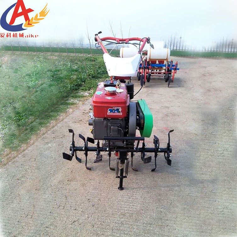 新型翻地机 微型独轮播种机 果园开沟机开沟机链轨柴油机配套设备图5