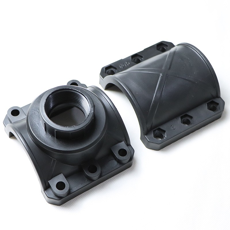 农业水管配件PE鞍座分水鞍座 pe水管增接口鞍座 鞍座鞍型增接口图5