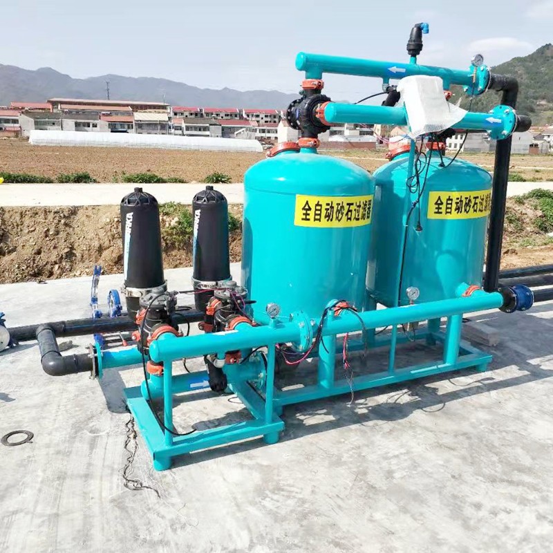 自动反冲洗砂石过滤器2寸3寸农业灌溉水肥一体化全自动叠片过滤器图3