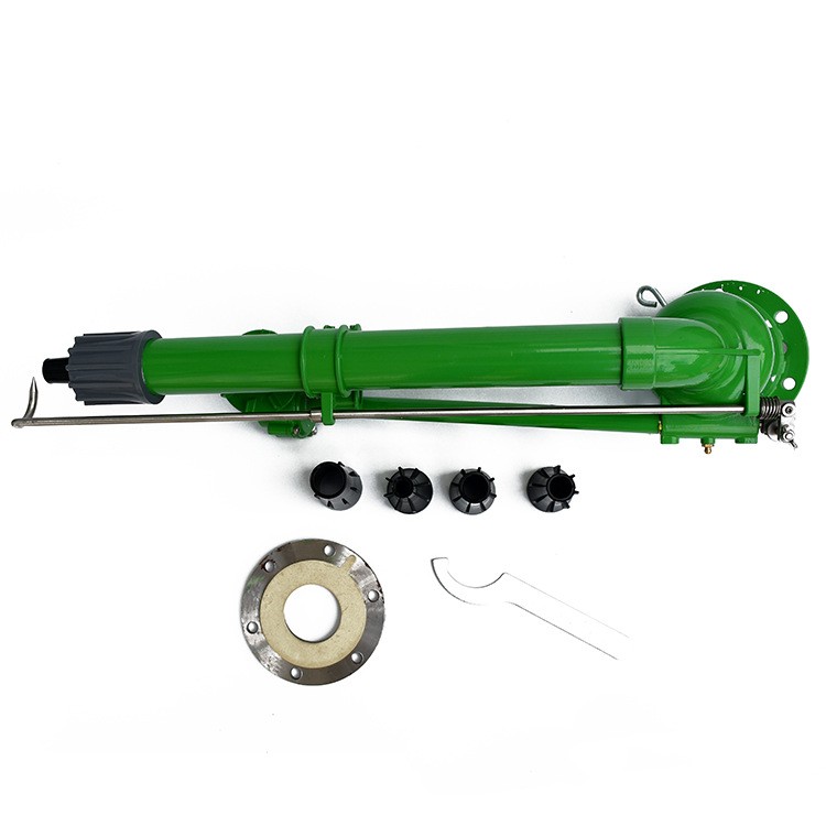 浇地喷枪 50涡轮蜗杆喷枪 合金自动旋转雾化喷枪 涡轮增压喷枪图5