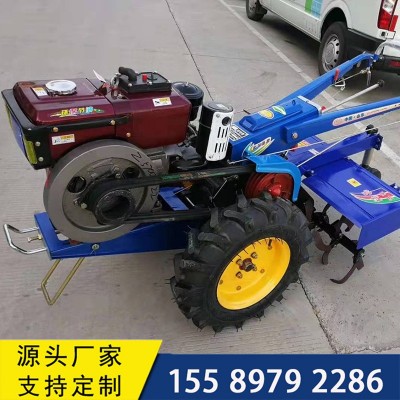 农用手扶式拖拉机 山地丘陵手扶打地机 大马力起垄开沟耕田机