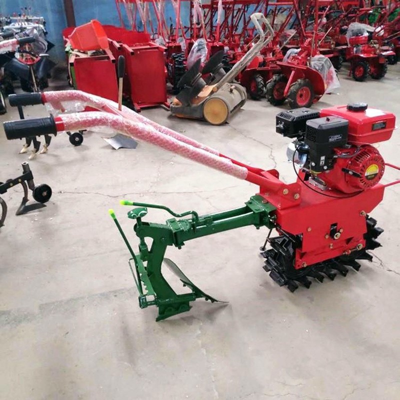 农用小型链轨微耕机 翻土犁地微耕机 多功能使用微耕机直销工厂图4