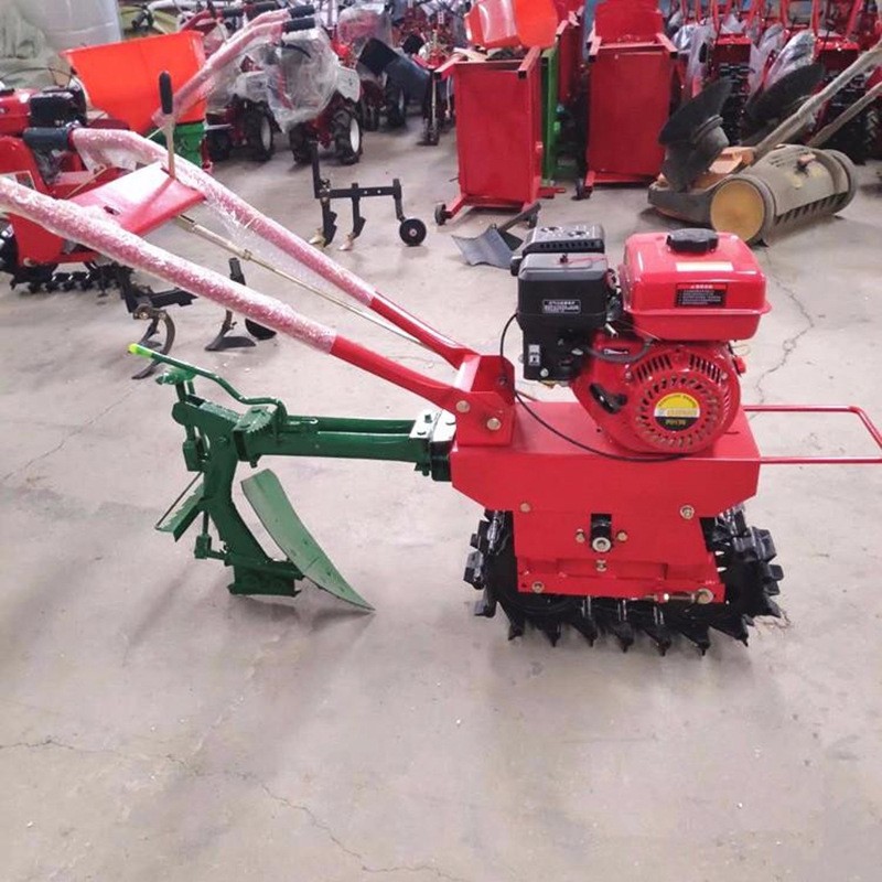 农用小型链轨微耕机 翻土犁地微耕机 多功能使用微耕机直销工厂图3