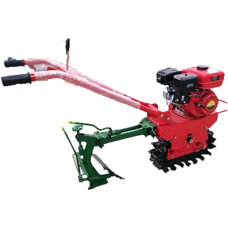 农用小型链轨微耕机 翻土犁地微耕机 多功能使用微耕机直销工厂图5