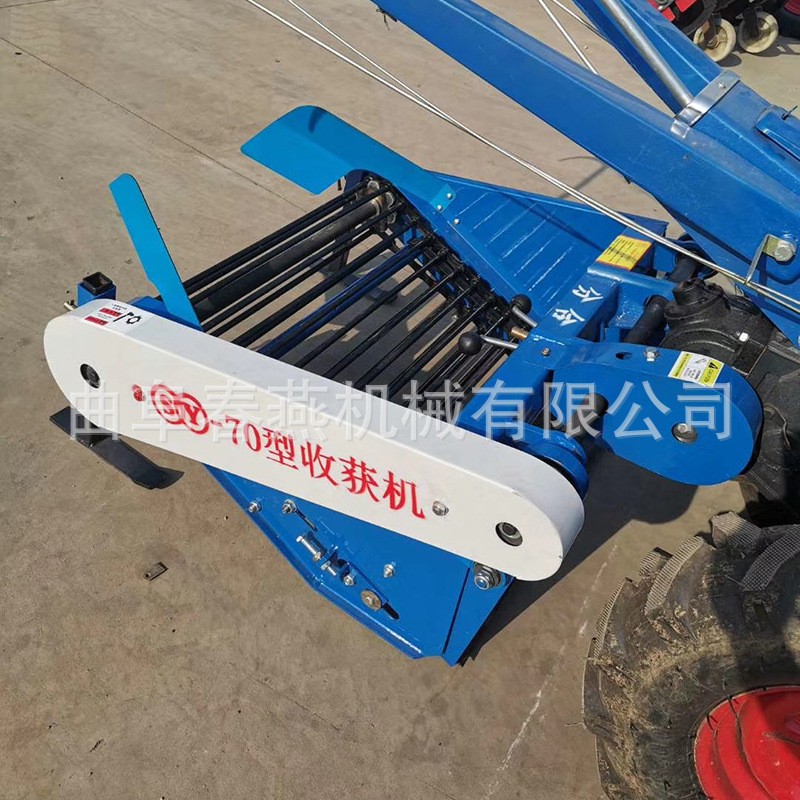 当季热销花生收获机 土豆红薯手扶收获机 震动除土 果实干净 直销图2