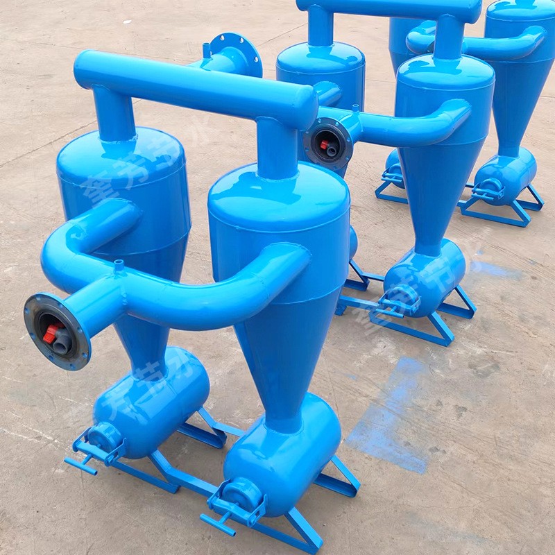 4寸离心式过滤器自动反冲洗立式农用节水灌溉石英砂离心过滤器图2